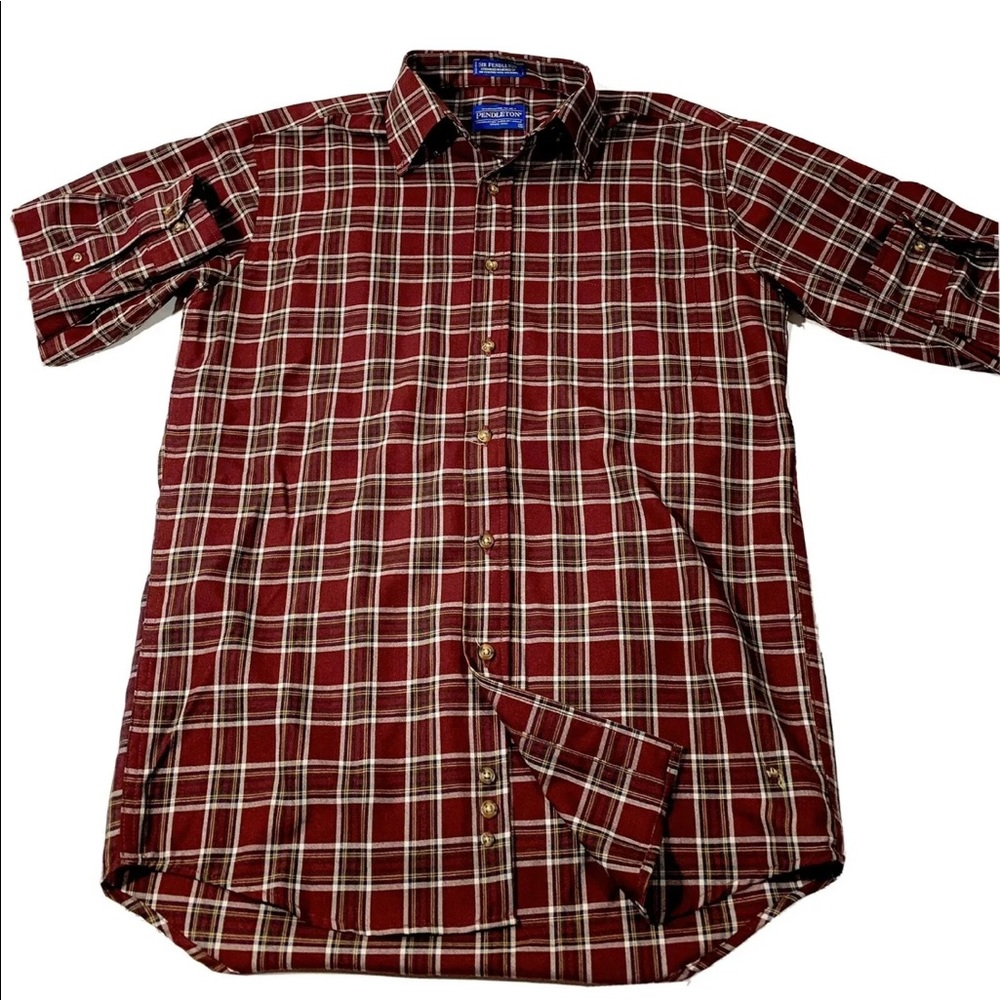 Sir Pendleton Men’s Wool Plaid Size Small Shirt
